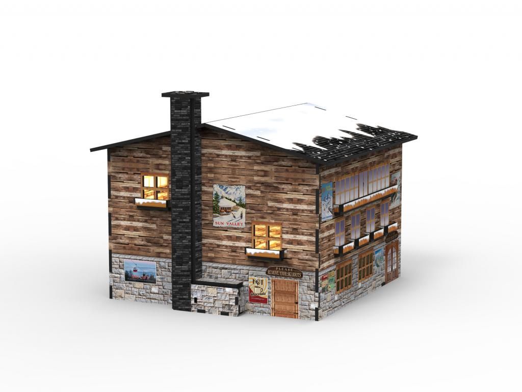 Lighted Ski Station Cover