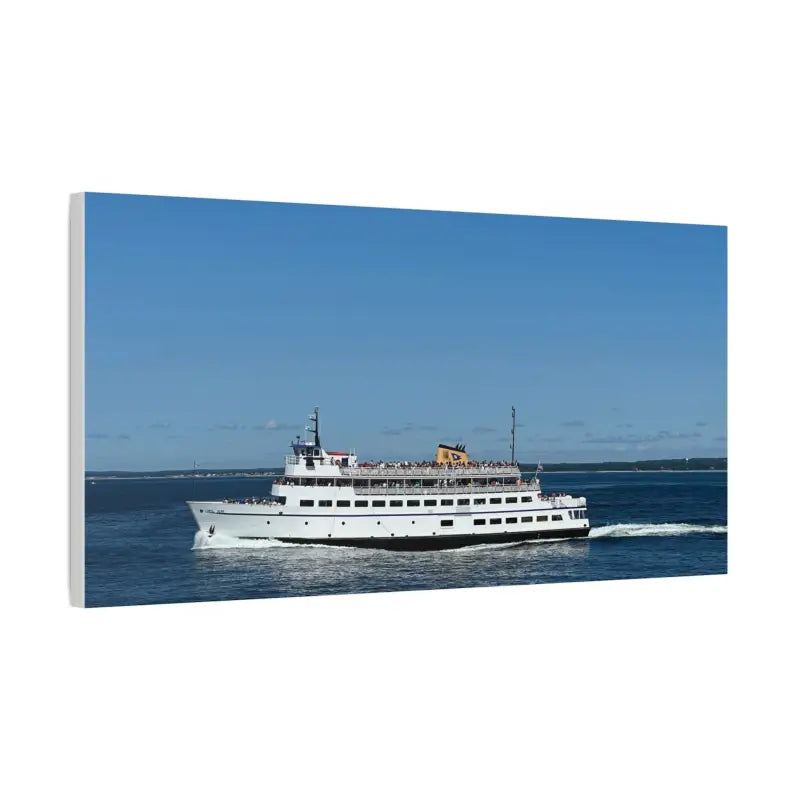 Ocean State Styles Canvas Print Block Island Ferry