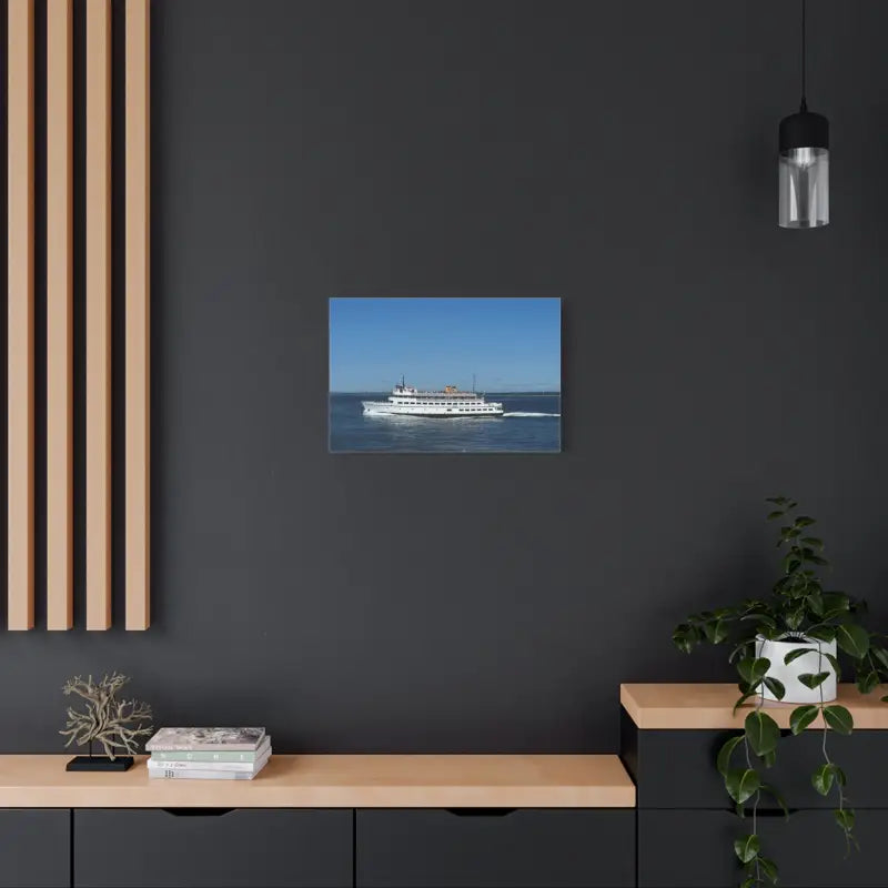 Ocean State Styles Canvas Print Block Island Ferry