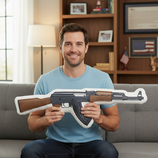 AK-47 Pillow - Pewlows Collection - 4LibertyShop.com