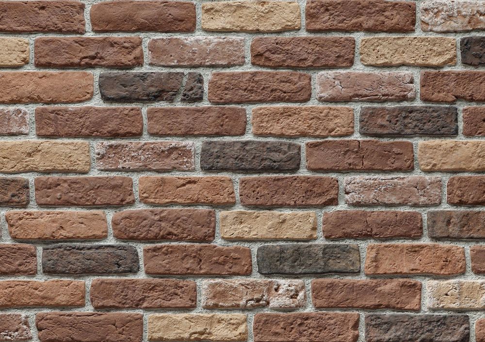 Granulbrick Mix 1 Manufactured Stone Handmade Brick Veneer - Livfloors Collection