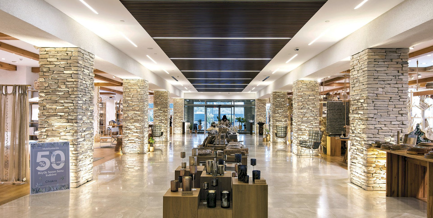 Sierra Pearl Slate Look Manufactured Stone Handmade Veneer - Livfloors Collection