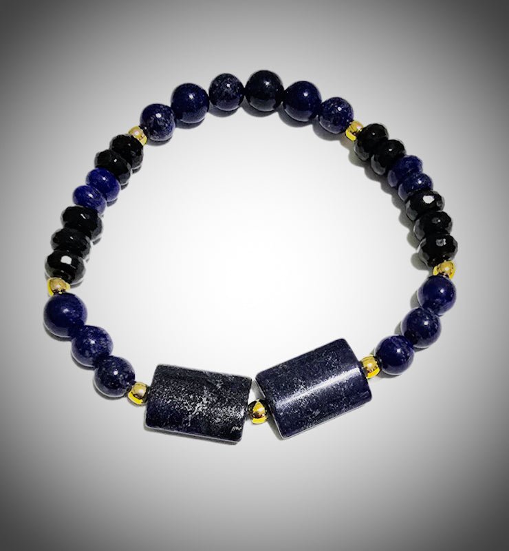 Men's  Lapis Lazuli Bracelet set