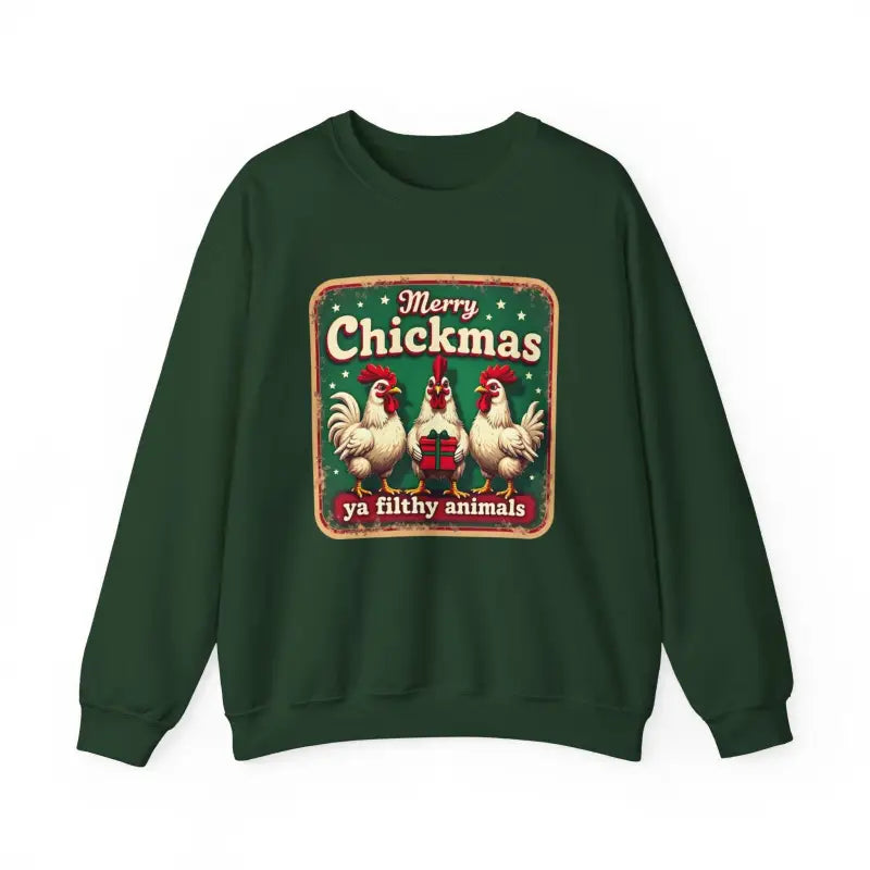 Ocean State Styles Merry Chickmas Crewneck Sweatshirt