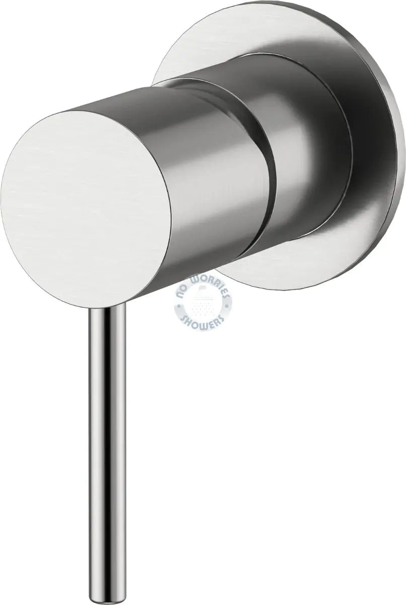No Worries Showers Miami Outdoor Marine Grade 316L Stainless Steel All Purpose Spout & Hot/Cold Mixer Set