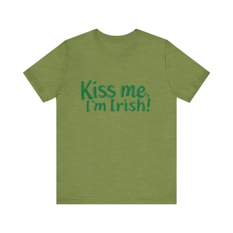 Ocean State Styles T Shirt Kiss Me Im Irish St Patrick Day