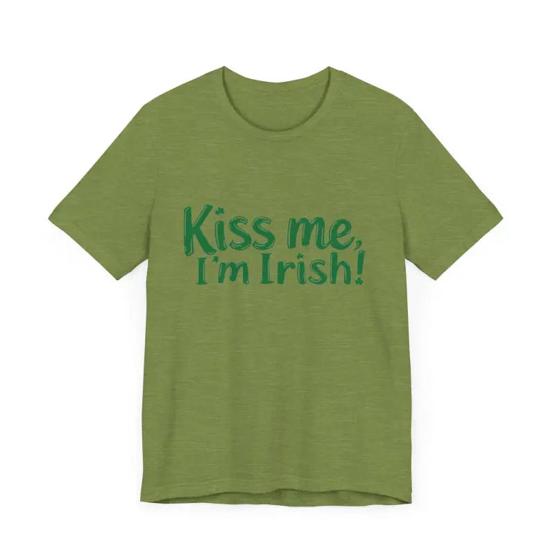 Ocean State Styles T Shirt Kiss Me Im Irish St Patrick Day