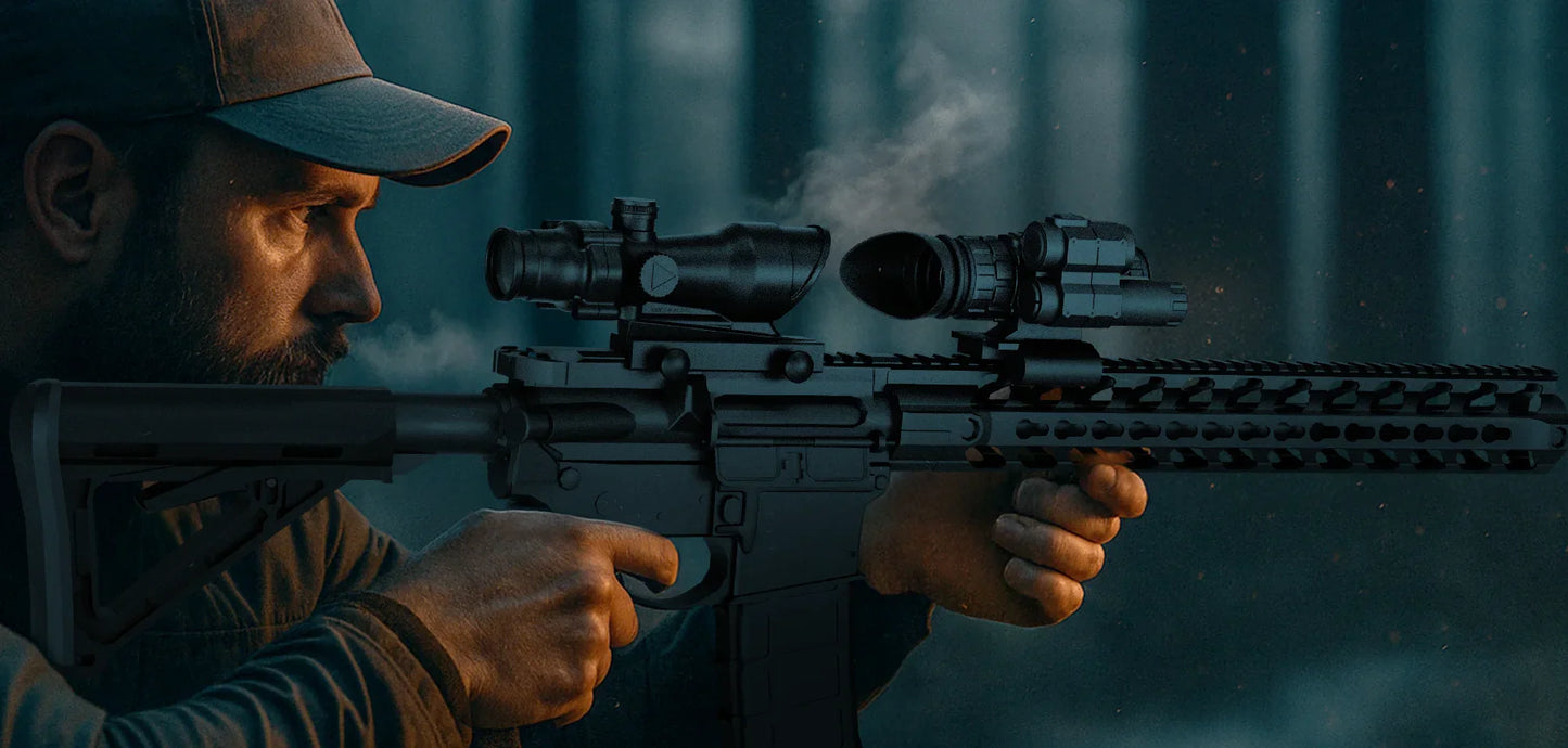 ATN Odin 6 MFT 640x480 Multi-Function Thermal Optic - 1-8x