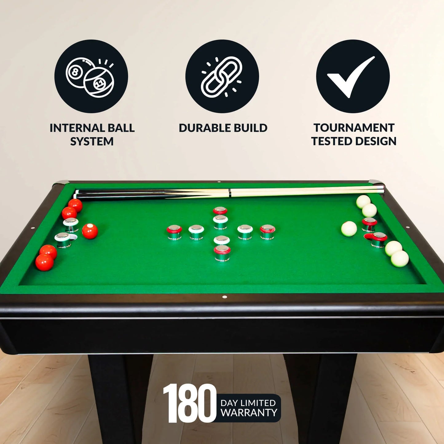 Hathaway Renegade 54-in Bumper Pool Table