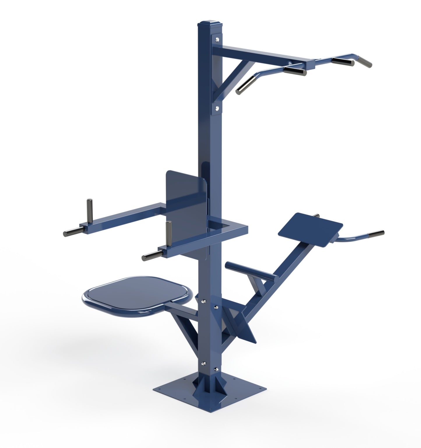 TriActive USA Four-person Modular Series (MODU) Outdoor Fitness Equipment