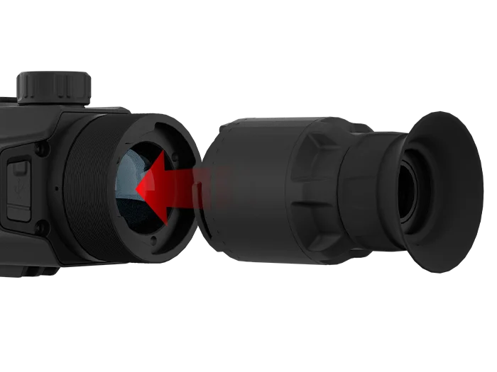 ATN TICO 6 256x192 Thermal Clip-On Monocular - 6th Gen Engine