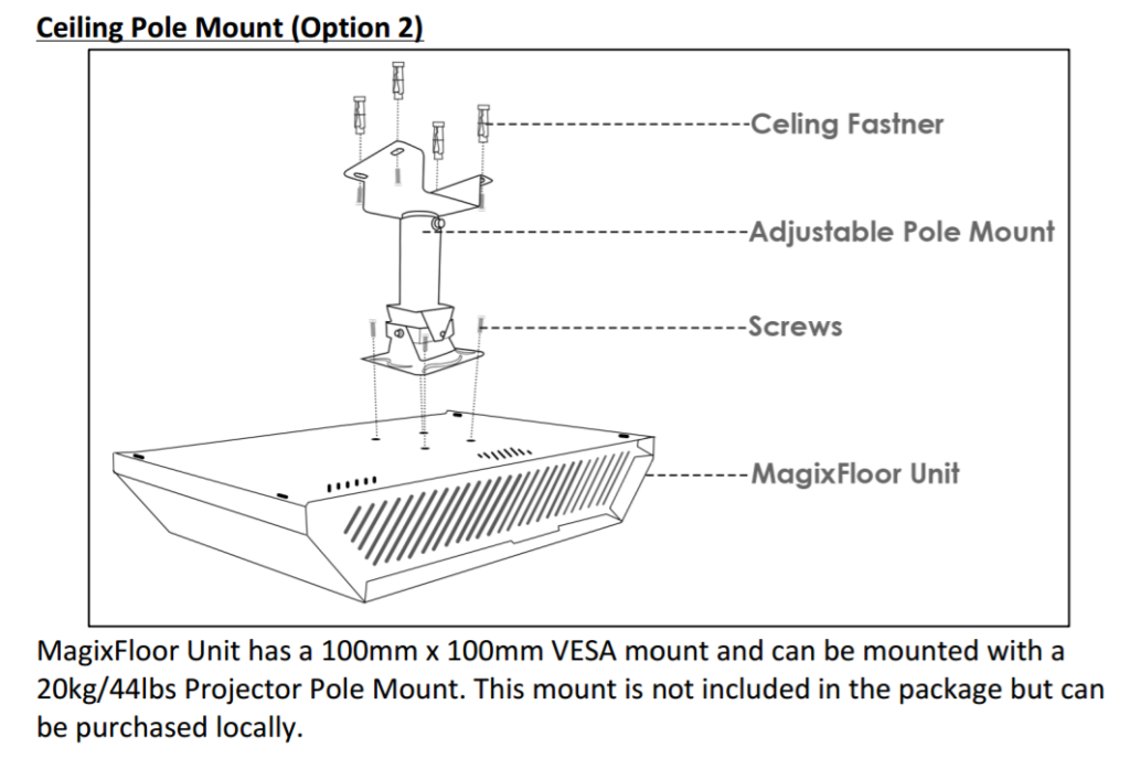 MagixFloor Interactive Virtual Playground Floor