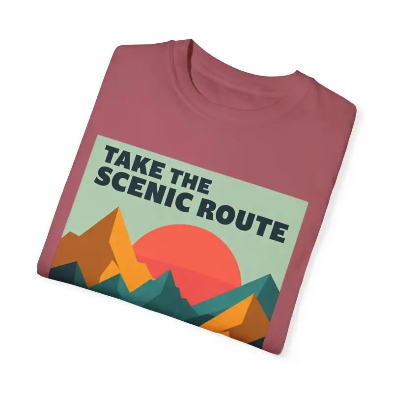 Ocean State Styles T Shirt Mountain Graphic Unisex Dye
