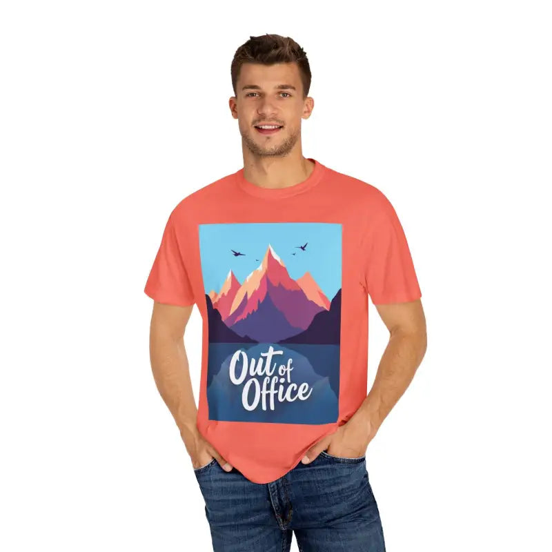 Ocean State Styles Out Of Office Mountain Graphic T Shirt