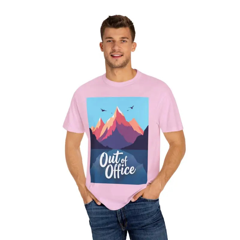 Ocean State Styles Out Of Office Mountain Graphic T Shirt