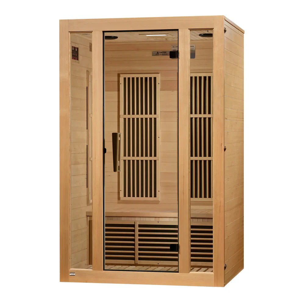 Maxxus "Seattle" 2 Person EMF FAR IR Sauna (MX-J206-01)