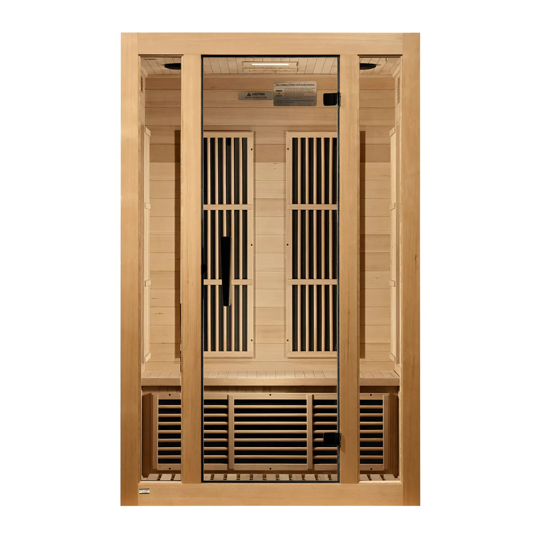 Maxxus "Seattle" 2 Person EMF FAR IR Sauna (MX-J206-01)