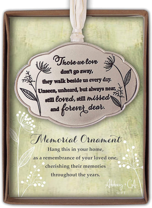 Memorial  Ornament For Those We Love