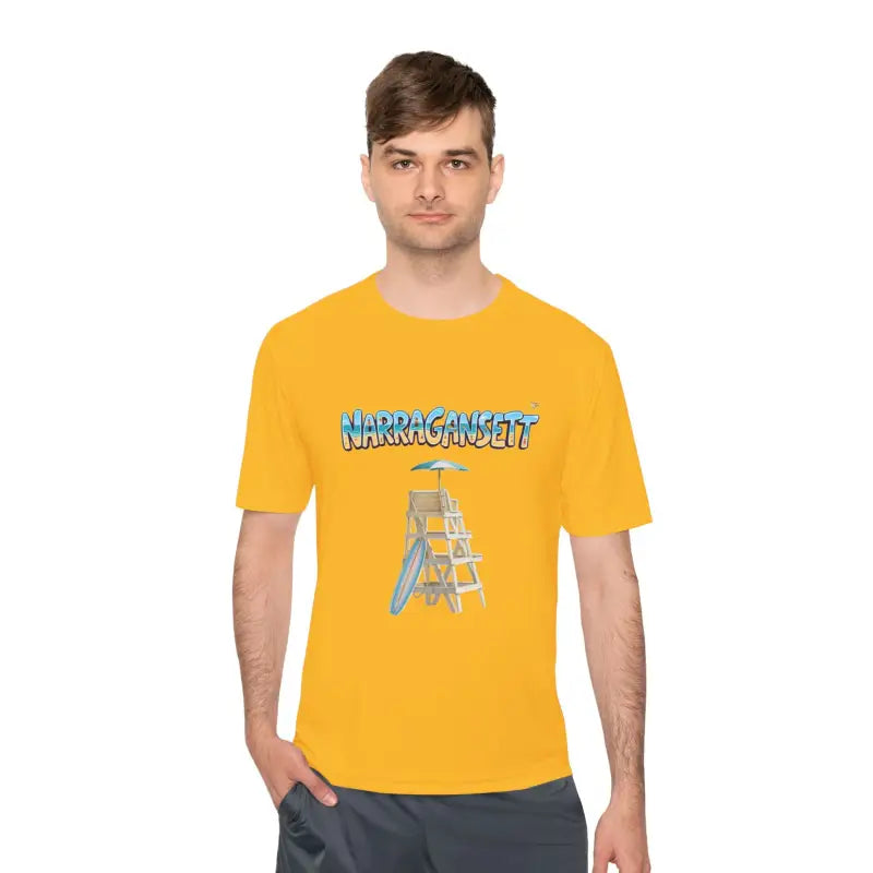 Ocean State Styles Narragansett Lifeguard T Shirt Wicking