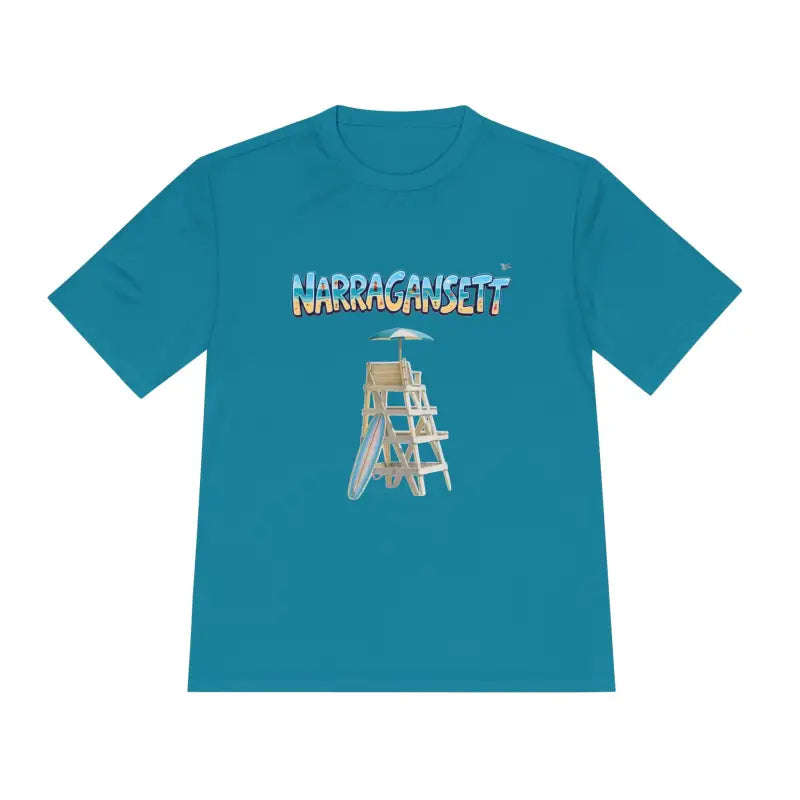 Ocean State Styles Narragansett Lifeguard T Shirt Wicking