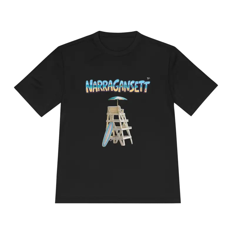 Ocean State Styles Narragansett Lifeguard T Shirt Wicking