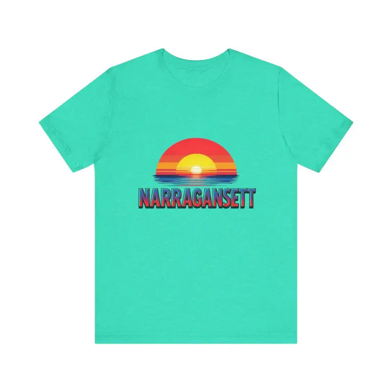 Ocean State Styles T Shirt Narragansett Sunset Beach Lovers