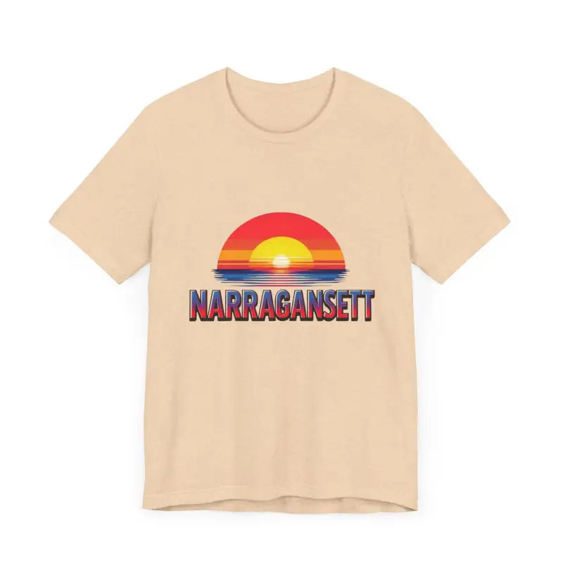 Ocean State Styles T Shirt Narragansett Sunset Beach Lovers