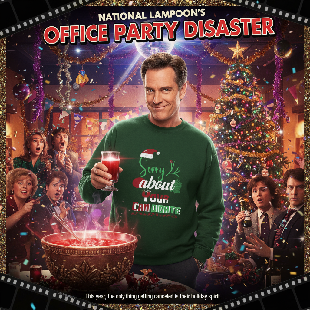 "Sorry About Your Candidate" Christmas Holiday Sweatshirt - 4LibertyShop.com