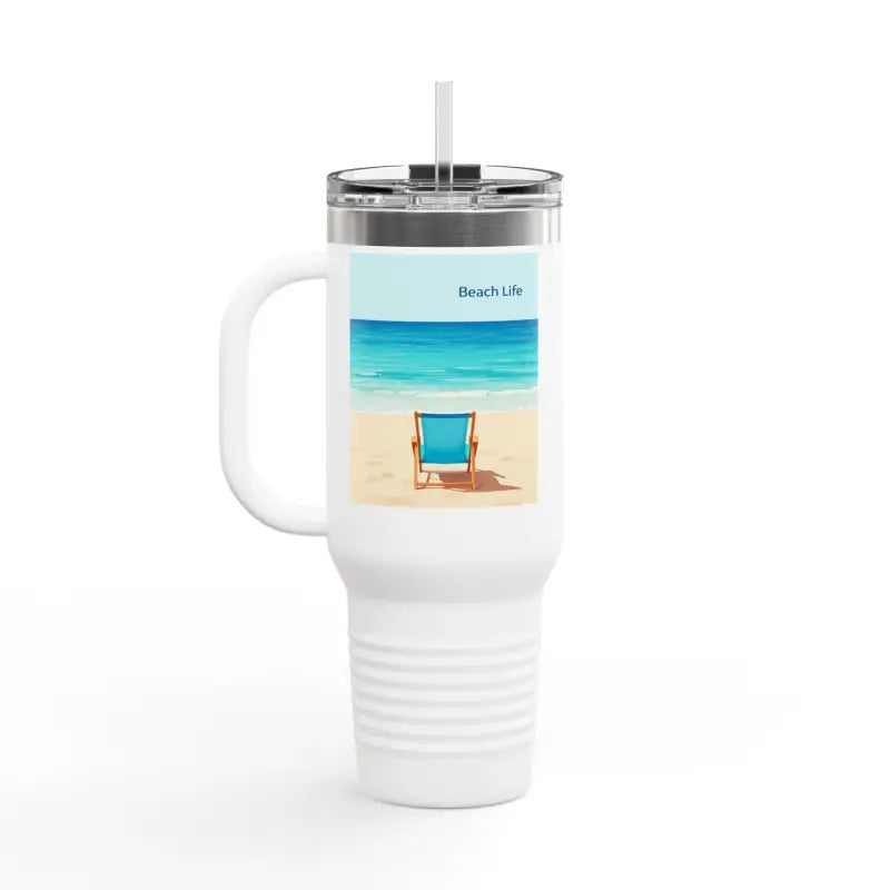 Ocean State Styles Tumbler Beach Life 40oz Outdoors