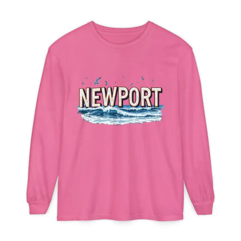 Ocean State Styles Newport Beach Long Sleeve T Shirt