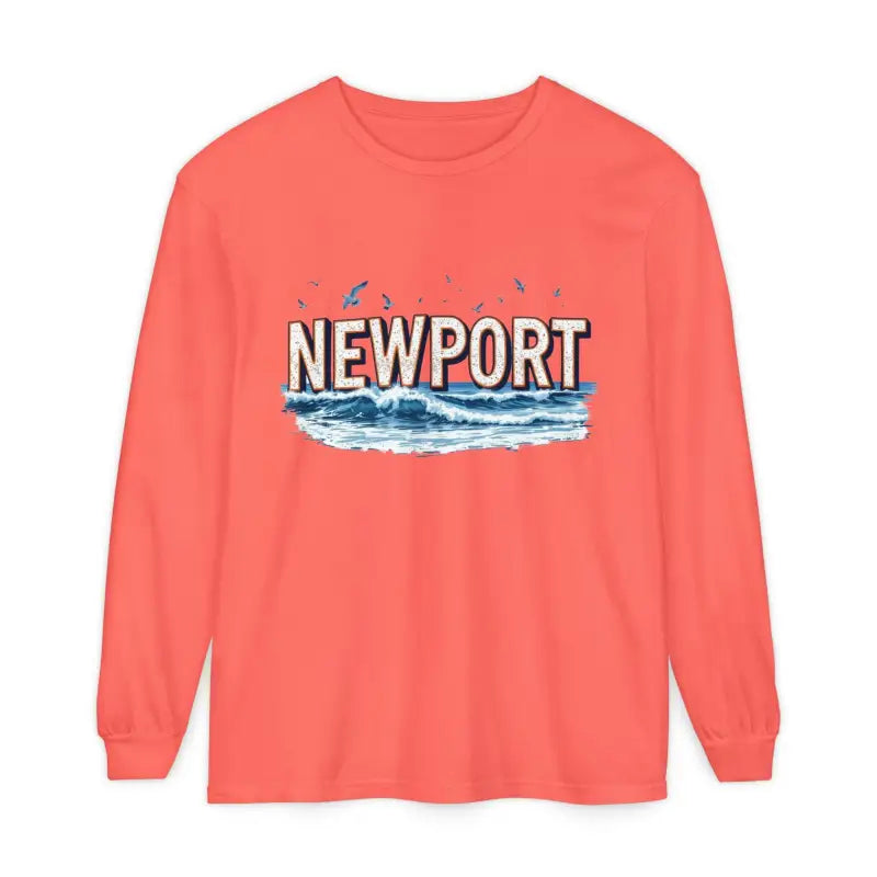 Ocean State Styles Newport Beach Long Sleeve T Shirt