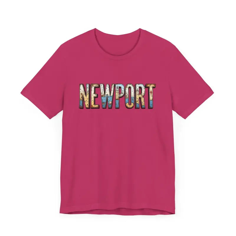Ocean State Styles Newport Coastal Jersey Tee Unisex