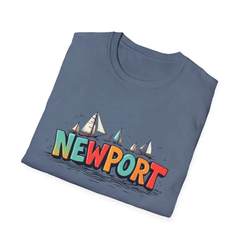 Ocean State Styles Newport Sailing Softstyle Unisex T Shirt