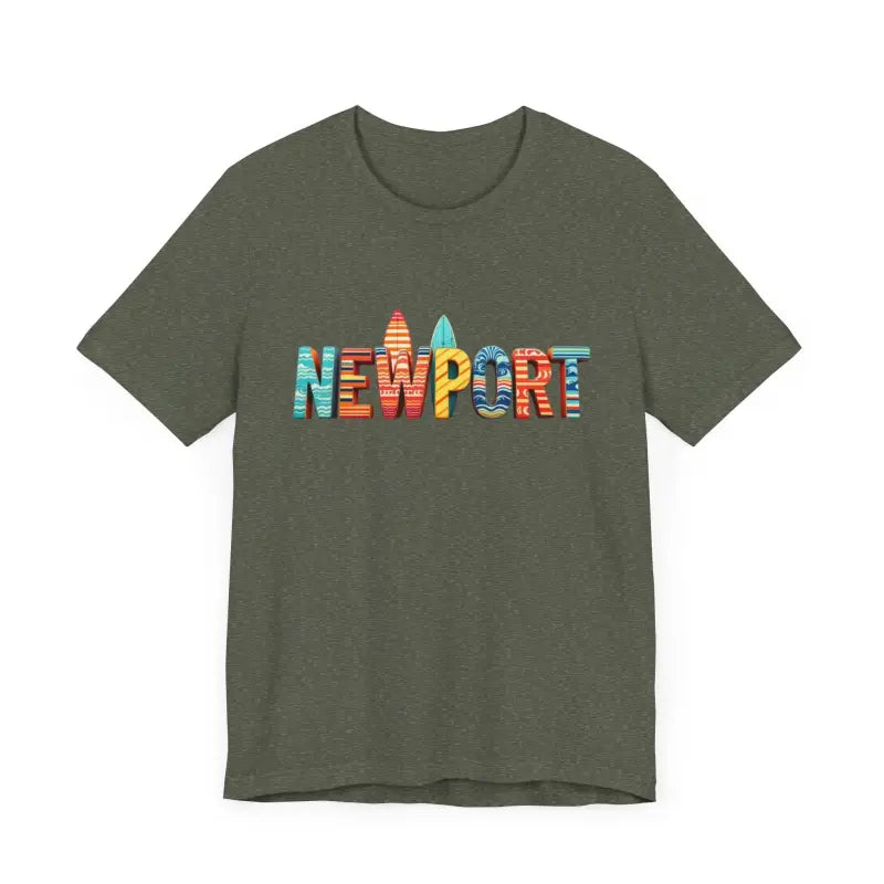 Ocean State Styles T Shirt Newport Jersey Tee Surfing