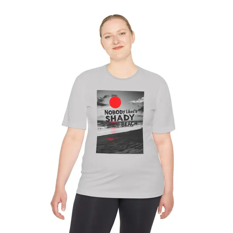 Ocean State Styles T Shirt Nobody Likes A Shady Beach Tee