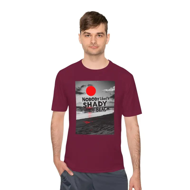 Ocean State Styles T Shirt Nobody Likes A Shady Beach Tee