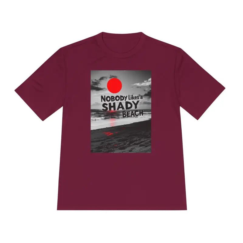 Ocean State Styles T Shirt Nobody Likes A Shady Beach Tee