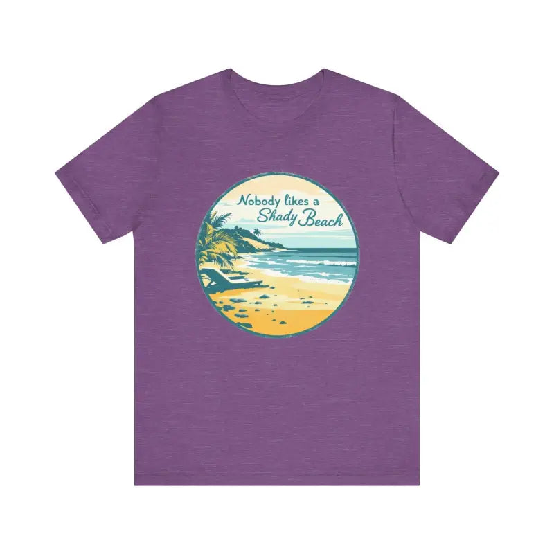 Ocean State Styles T Shirt Nobody Likes A Shady Beach Tee