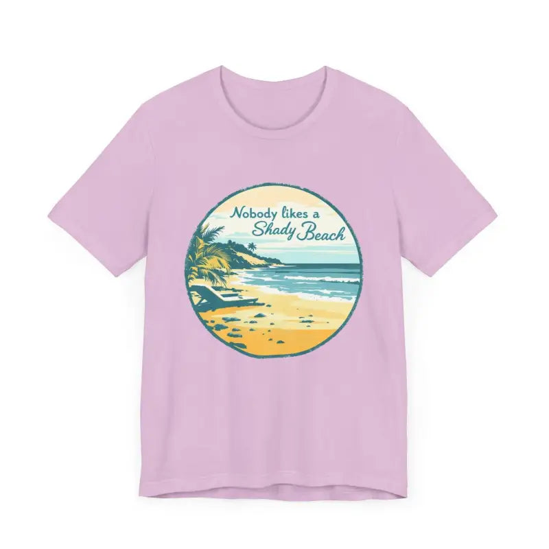 Ocean State Styles T Shirt Nobody Likes A Shady Beach Tee