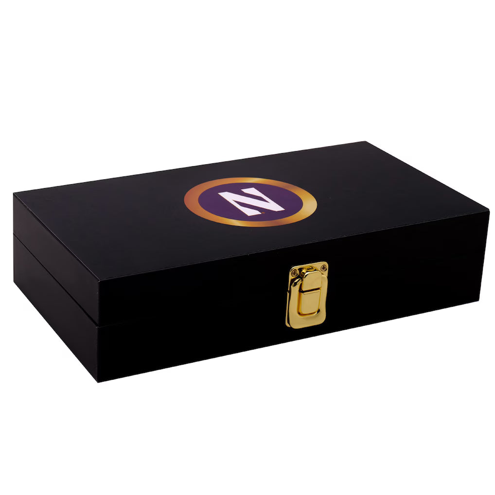Northwestern Wildcats Championship Replica Side Plate Box Set 16MM