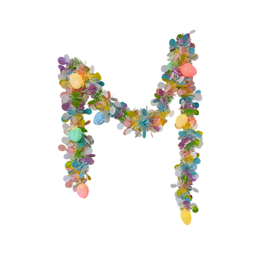 Lighted Easter Egg Garland
