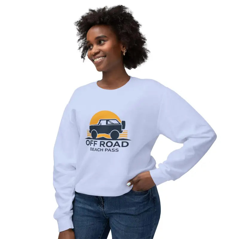 Ocean State Styles Sweatshirt Off Road Beach Pass Graphic
