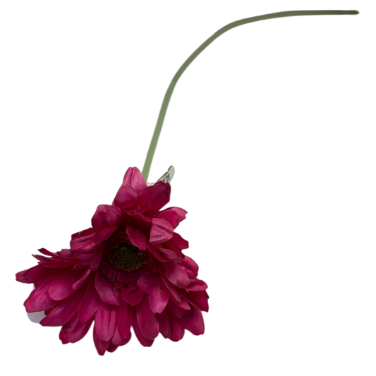 24 inch Faux Pink Gerber Daisy