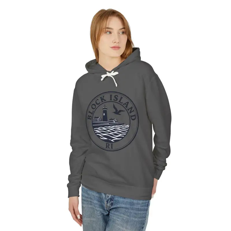 Ocean State Styles Block Island RI Graphic Hoodie Unisex