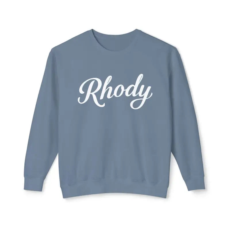 Ocean State Styles Sweater Rhody Script Lightweight