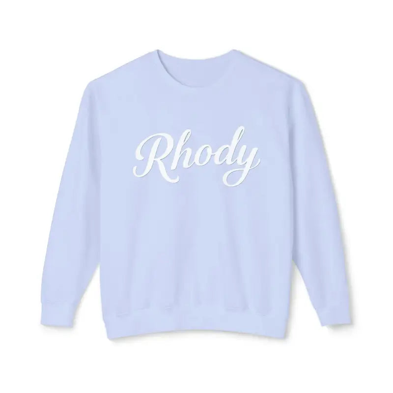 Ocean State Styles Sweater Rhody Script Lightweight