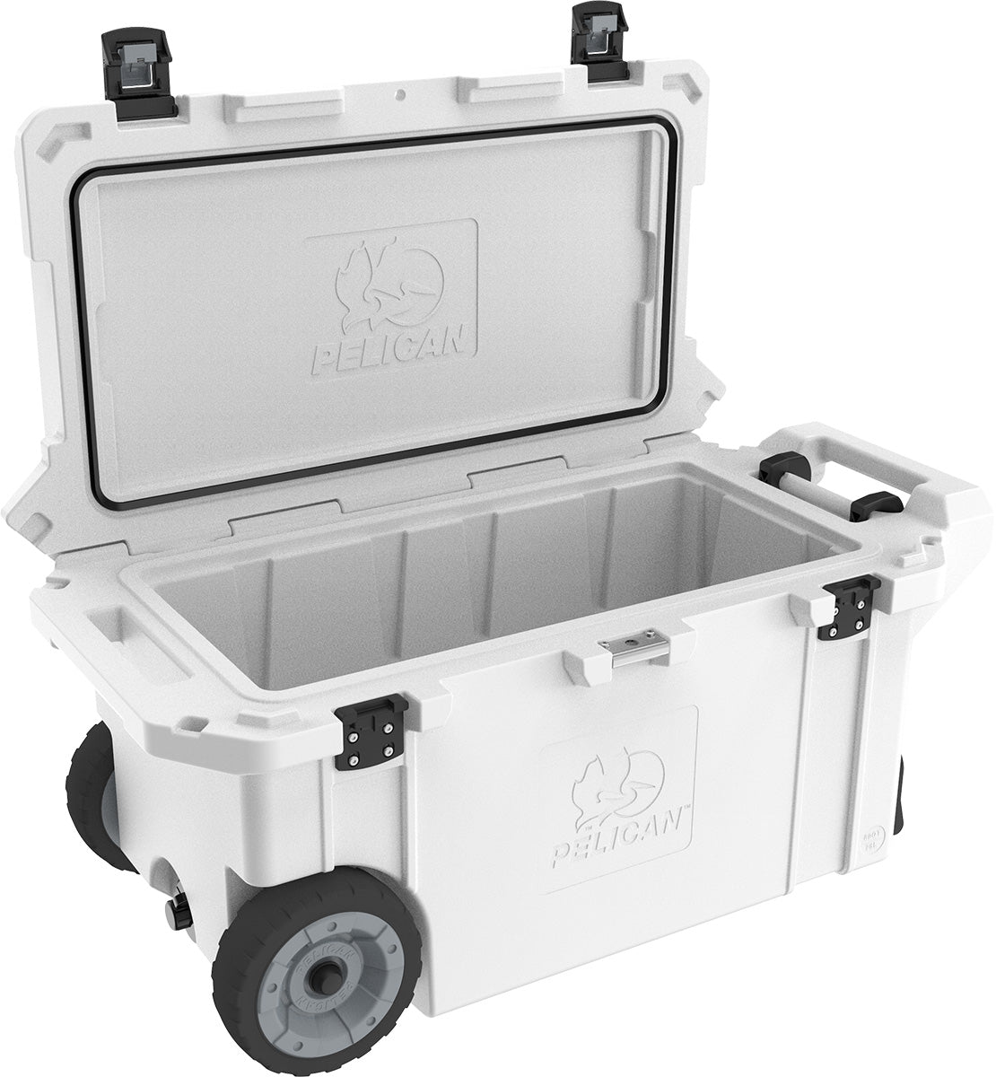 Pelican 80QW Elite Wheeled Cooler - Tan or White