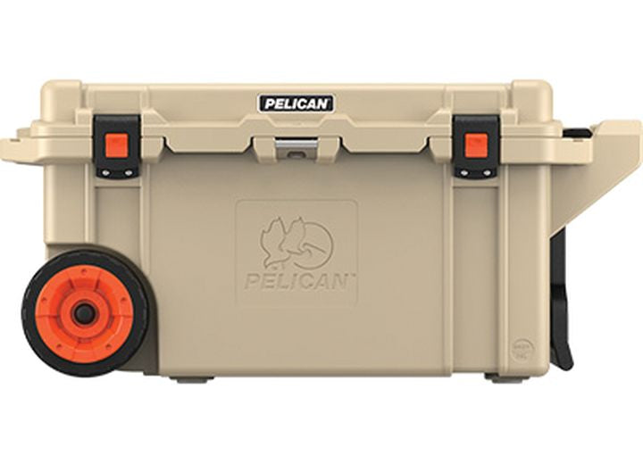 Pelican 80QW Elite Wheeled Cooler - Tan or White