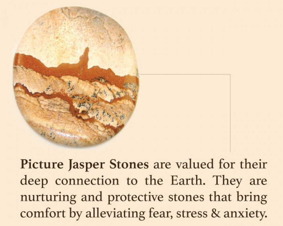 Malachite Picture Jasper Beaded Stretch Bracelet For Women