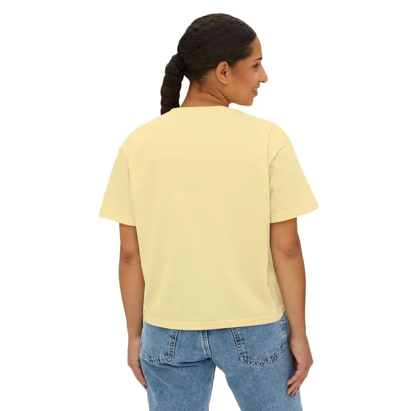 Ocean State Styles Boxy Tee Thick Thighs Thin Patience